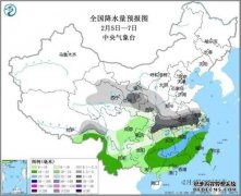 春节返乡注意！虎年以来最大规模雨雪即将上线